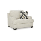 Beige Oversized Chair - Single Seater